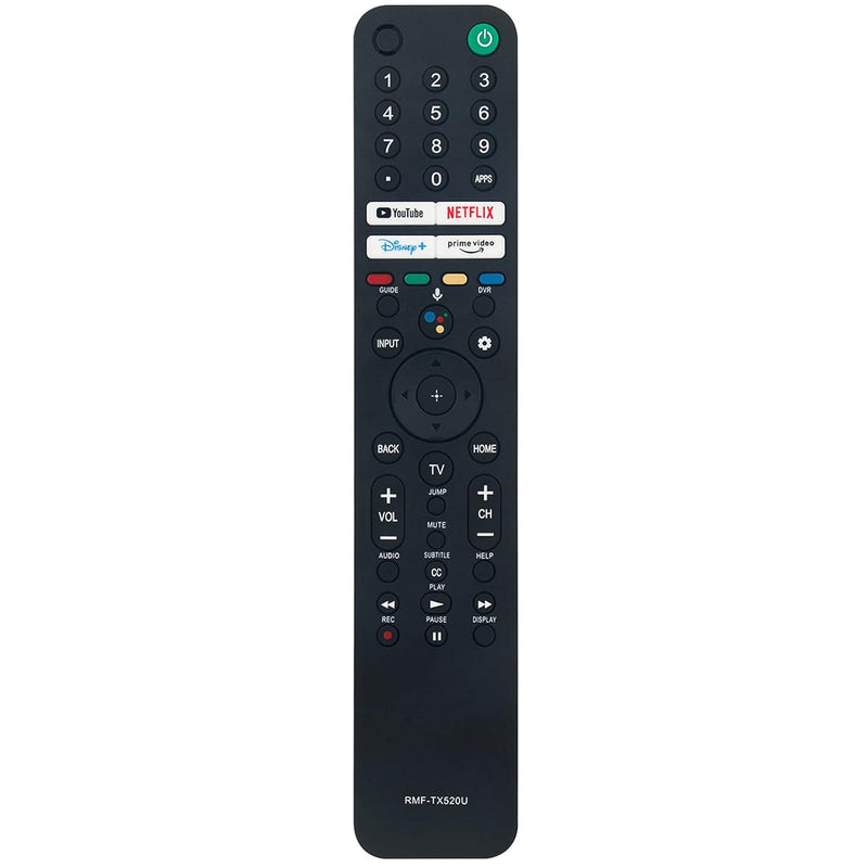 Rmf-Tx520U Replace Remote Fit For Sony Bravia Tv Xr-65A80J Xr-55X90J Xr-65X90J