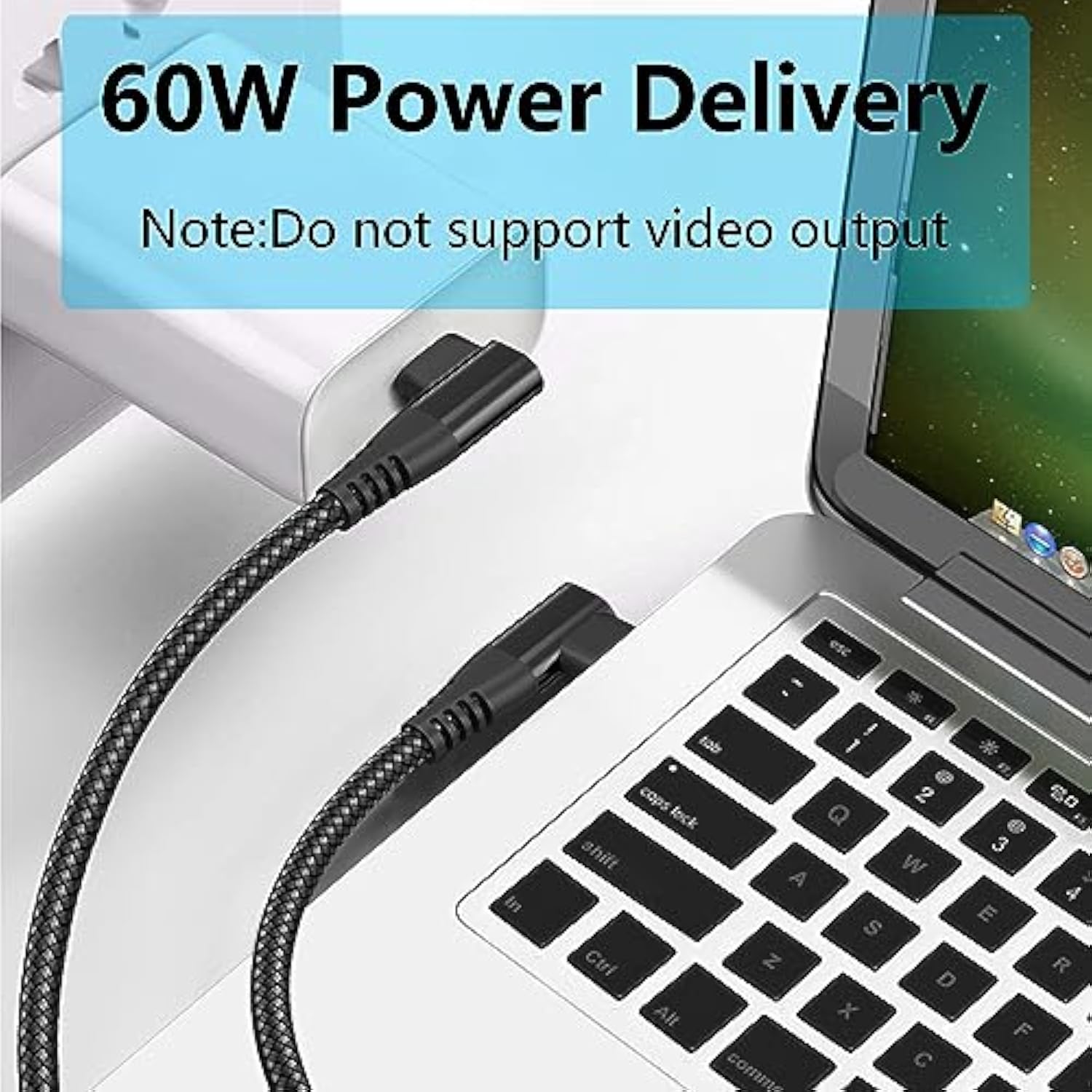 Right Angle Usb C To Usb C Cable 1M/3Ft, 90 Degree 60W Pd Type C Fast Charging