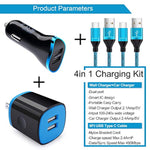 USB C Car Charger for Google Pixel 9/9 Pro XL/8a/8/8 Pro/7a/7/7 Pro/6/6 Pro/6a/5/4a/4xl/3a/3xl, Samsung Galaxy S24 S23 S22 A10e A15, Car Charger Adapter Wall Charging Block Type C Fast Charging Cable