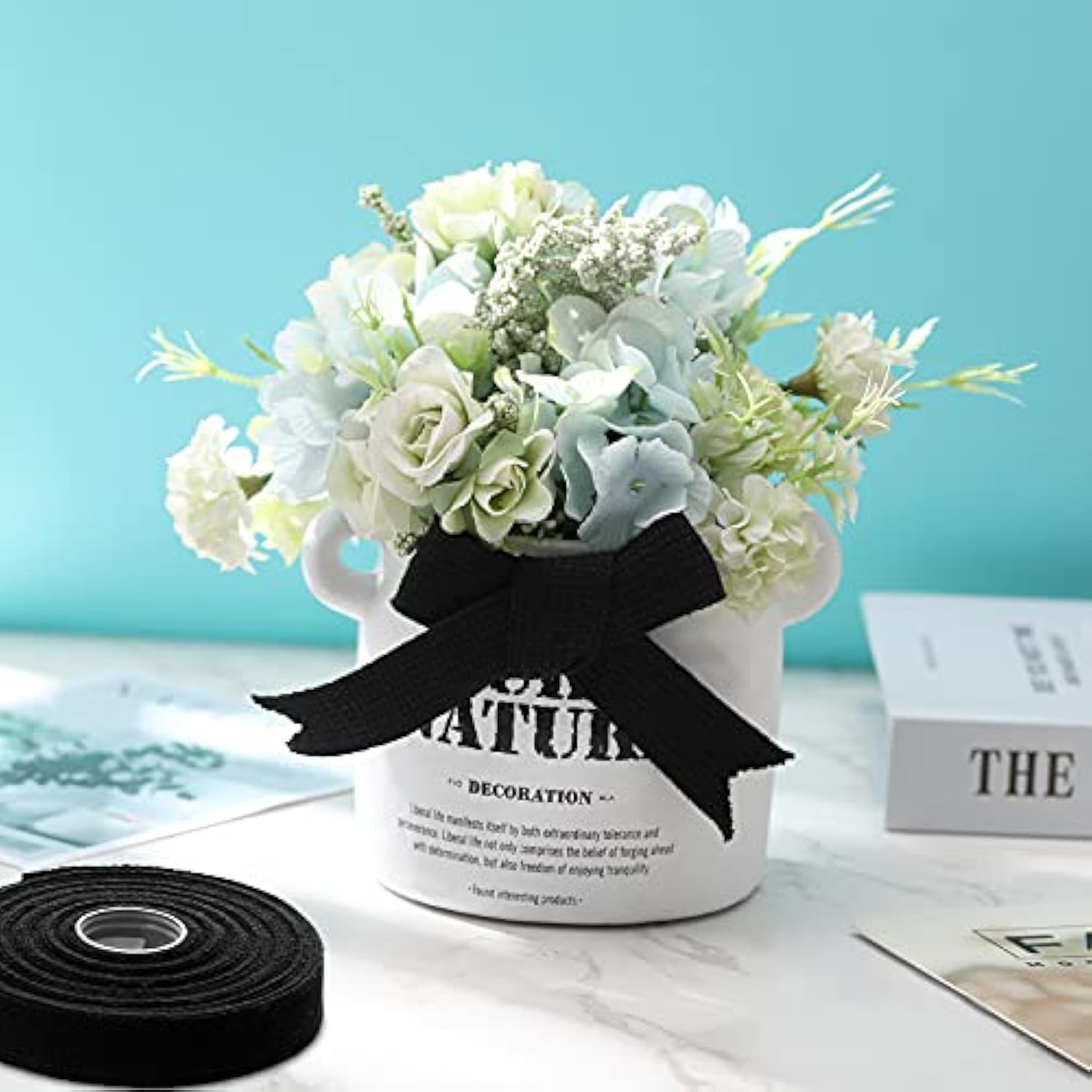 2 Rolls/ 20 Yards Heavy Webbing 1 Inch For Diy Crafts Decoration Sewin