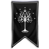 Gondor Flag Tree Of Gondor Banner Flag Flag Banner Man Cave Bed Room Home Office Party Decor 30X50 Inch (Black)