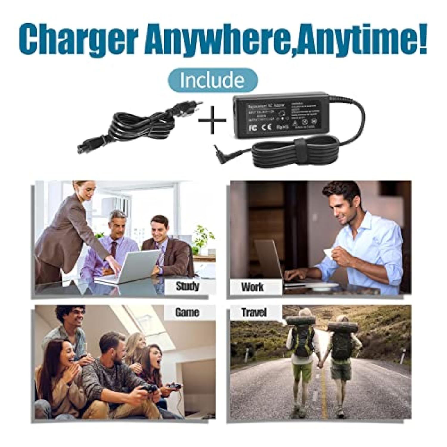 65W 45W Ac Power Adapter Charger Fit For Acer Swift Spin 1 3 5 Sf113-31 Sf114-