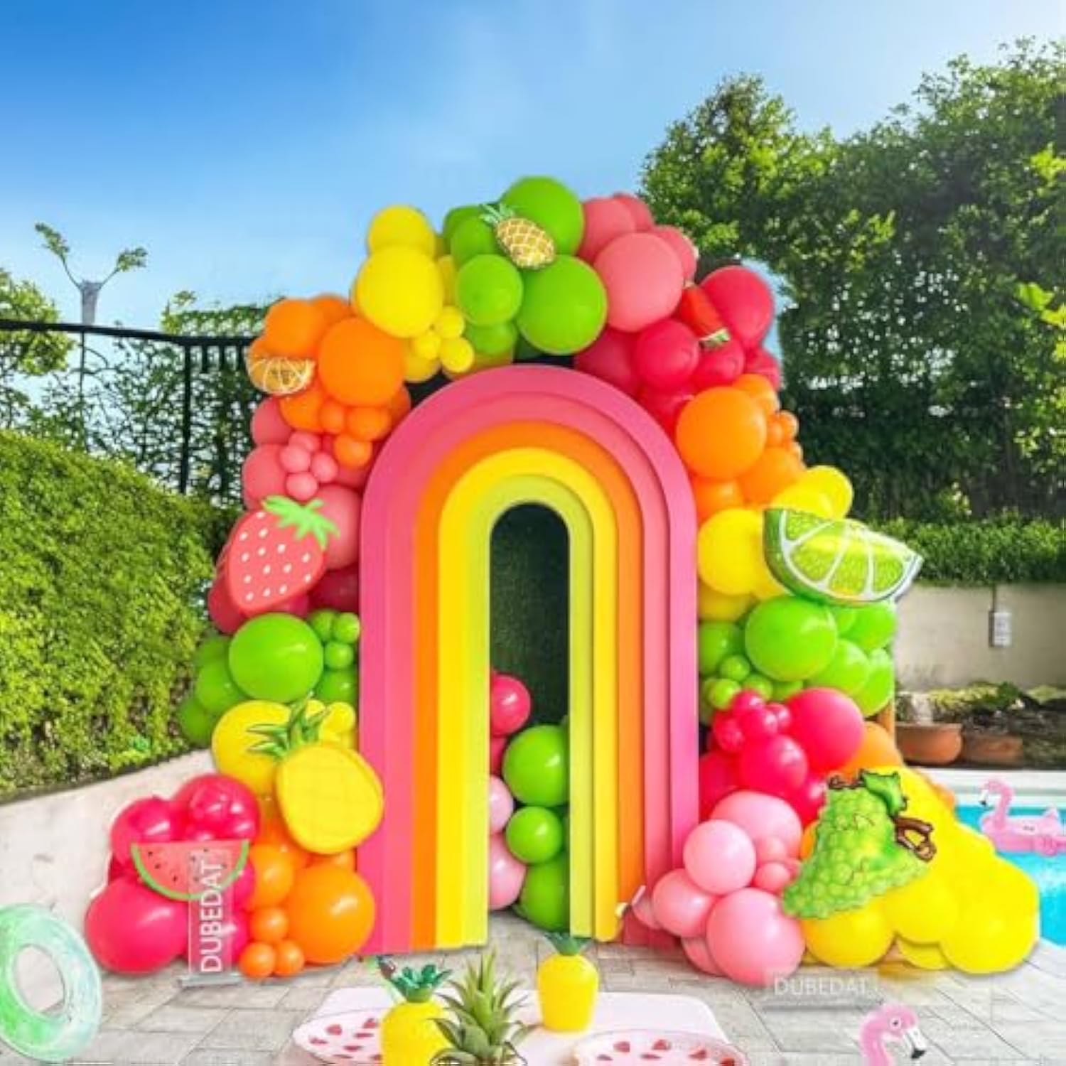 Fruit Balloon Garland Kit: Birthday Party Decorations