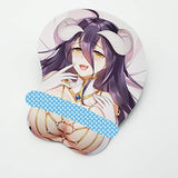 Overlord Albedo Anime Mouse Pads Gaming 3D Mousepads 2Way Skin (Overlord 3)