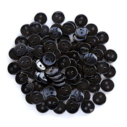 11/32 Inch ( 9Mm) Very Small Button Tiny Size Sewing Flatback Resin Bu