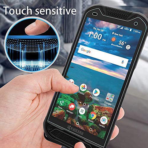 [2-Pack] Designed for Duraforce Pro 2 E6900 E6910 Tempered Glass Screen Protector, [3D Touch][Case Friendly] Bubble Free