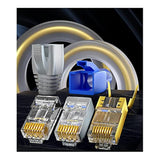 50 Pcs Cat6 Cat6A Cat7 Strain Relief Boot, Rj45 Plug Connector Cover Modular N