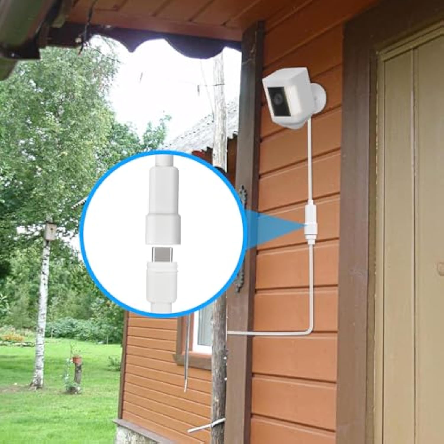 Extension Cable - 2-Pack, Compatible With Ring 2Nd Gen & Small Solar Panels