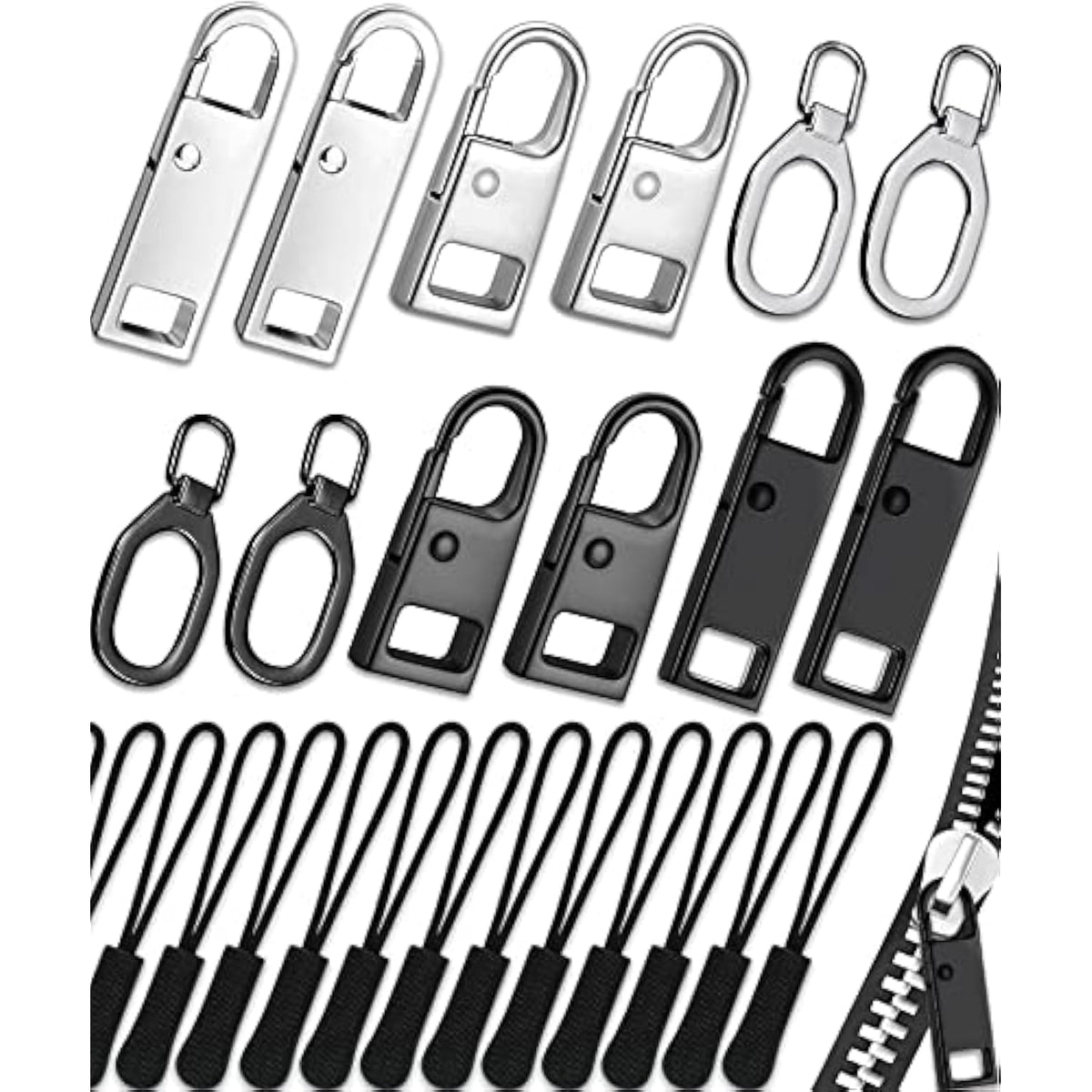 Zipper Pull, Zipper Pull Replacement (32 Pack), Universal Replacement