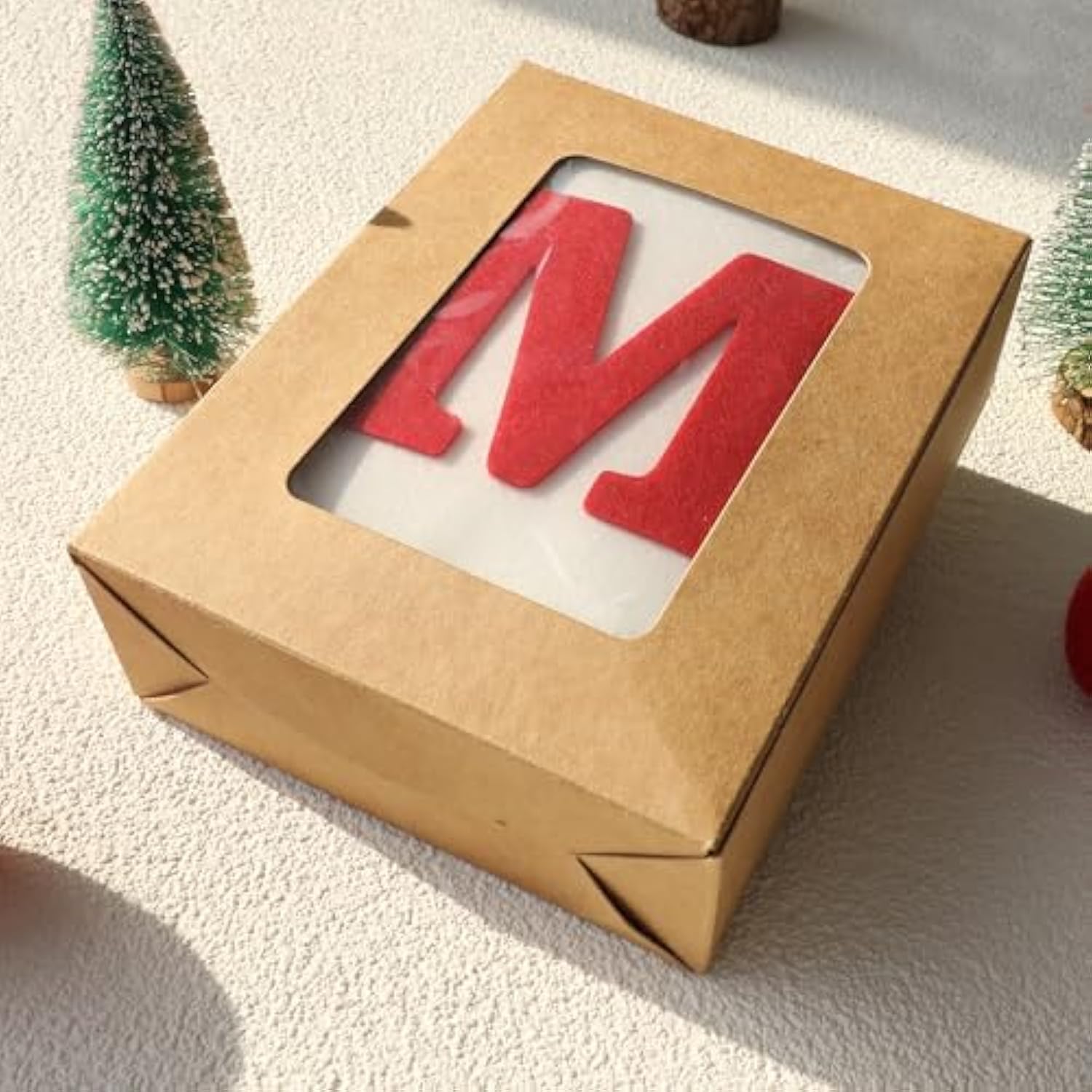 Felt Merry Christmas Banner Xmas Decorations Christmas Sign Pre-Assembled Celebration Hanging Decor For Home Office Fireplace