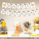 Barnyard Farm Animal Birthday Banner - Hen & Chick Themed Decor For Boys & Girls 1St-3Rd Birthdays