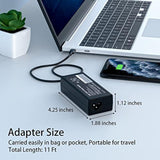 65W Usb C Laptop Charger For Dell Chromebook 3100 3400 5190 3380 Latitude 5420