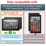 Kindle Fire Hd 10 Tablet Case (Only Fits 11Th Generation, 2021 Release) With P