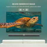 16K Displayport 2.0 Cable 10Ft Supports 16K@60Hz, 10K@60Hz, 8K@60Hz, 4K@165Hz,