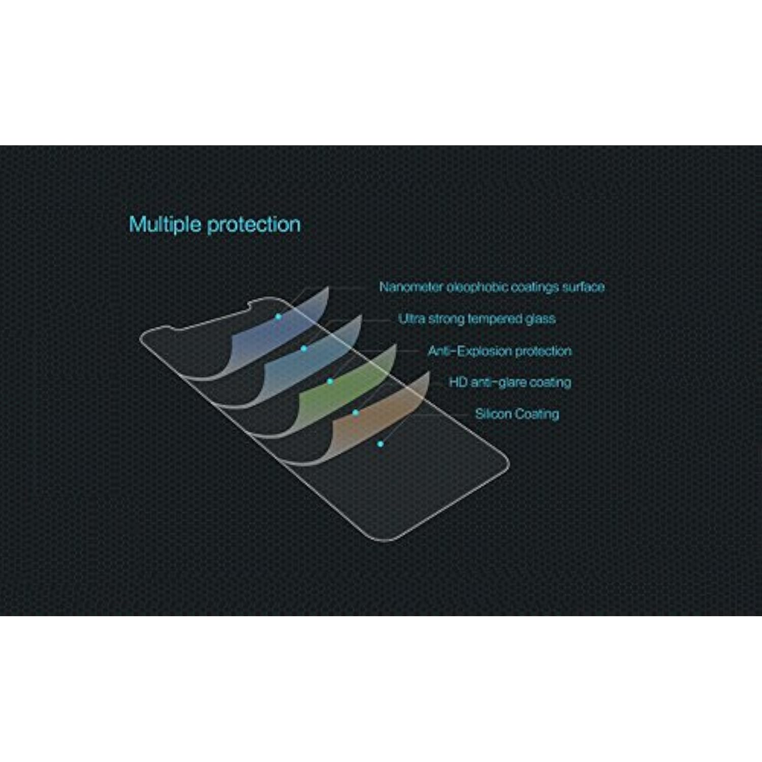 IFLASH Crystal Clear HD Tempered Glass Screen Protector Compatible for Apple iPhone 8 Plus & iPhone 7 Plus [5.5" inch] 2017, 2016
