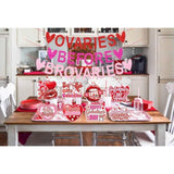 Ovaries Before Brovaries Banner, Happy Galentine’S Day Banner, Galenti