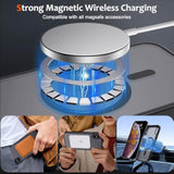 Magnetic Phone Case Compatible with MagSafe for iPhone X and iPhone Xs - Black