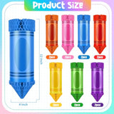 14 Pcs Back To School Hanging Decorations Crayon Hanging Honeycomb Tissue Paper Crayon Lanterns Ceiling Party Decorations For Classroom First Day Of School Party Supplies