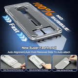 OneFish Tempered Glass Screen Protector for iphone 11/Xr, 9H Hardness Glass Scratch Resistant,HD Clarity Tempered Glass Film with Installation Frame,Shatterproof Bubble Free, Easy Installation,2Pack.