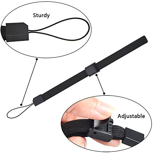 Adjustable Wrist Strap Lanyard Compatible with Wii Remote Controller Phone Camera