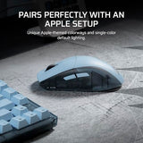 M75 Wireless Rgb Lightweight Gaming Mouse For Mac 26,000 Dpi, Swappable Side Buttons, Optical Switches, Icue Compatible Glacial Blue