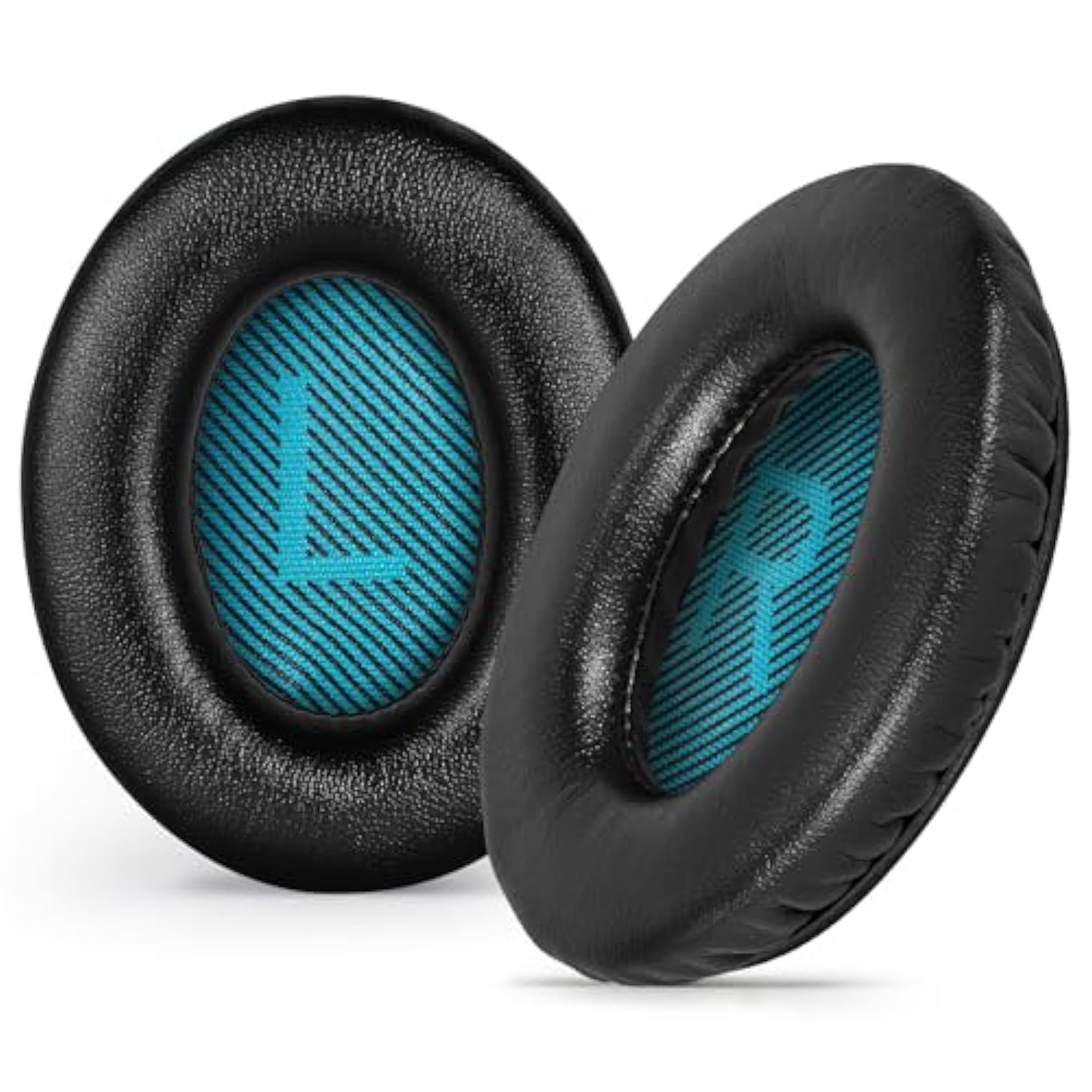 Replacement Ear-Pads For Bose Quiet-Comfort Qc 35 (Ii) 25 15 2 Headphones, Tear-Proof Cushion For Qc35 (Ii) Ae2 Qc25 Qc15 Qc2 Soundtrue/Soundlink Ae2I / Ae2W Around-Ear Headphones (Black)