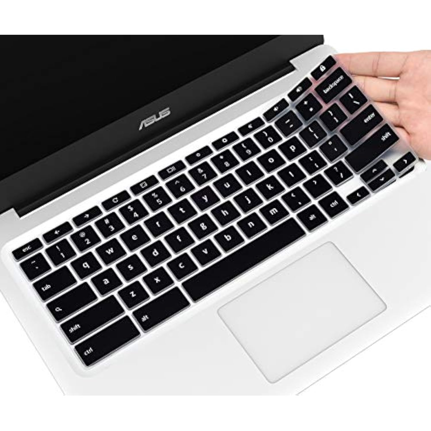 Keyboard Cover For Asus Chromebook Flip C434 2 In 1 Laptop, Asus C302Ca/C423Na