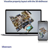 360 Camera 3D Virtual Tour Real Estate Kit - Gear Includes: Tripod, Digital Camera Rotator, Fisheye Cam Lens ( Phone Case Not Included, Purchased
