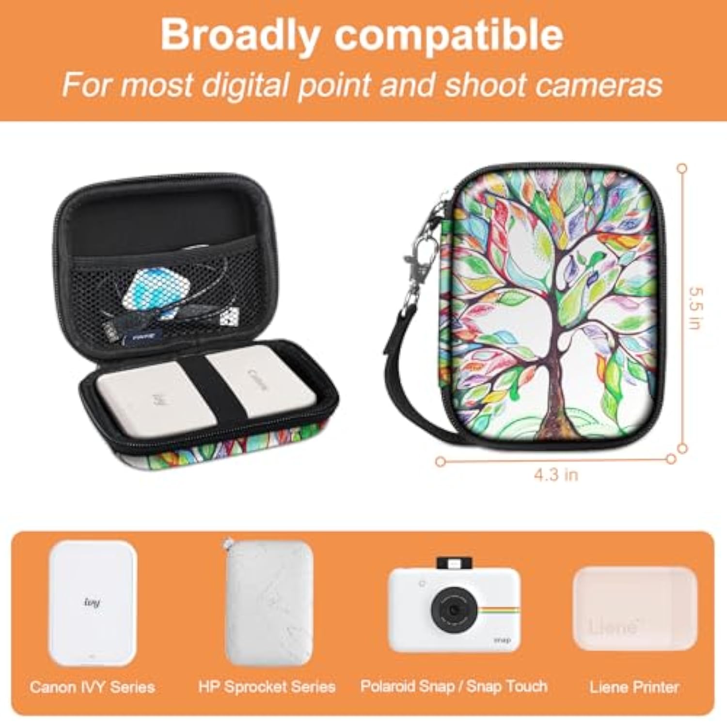 Fintie Protective Case for Canon Ivy Mini/Canon Ivy 2 Mini/Ivy CLIQ/Ivy CLIQ+/
