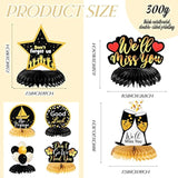 7 Pieces Farewell Party Decorations We Will Miss You Decorations Honeycomb Going Away Party Centerpiece For Coworker Employee Friend Goodbye Retirement Supplies