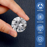 60 Pieces Crystal Upholstery Nails Crystal Upholstery Buttons Crystal
