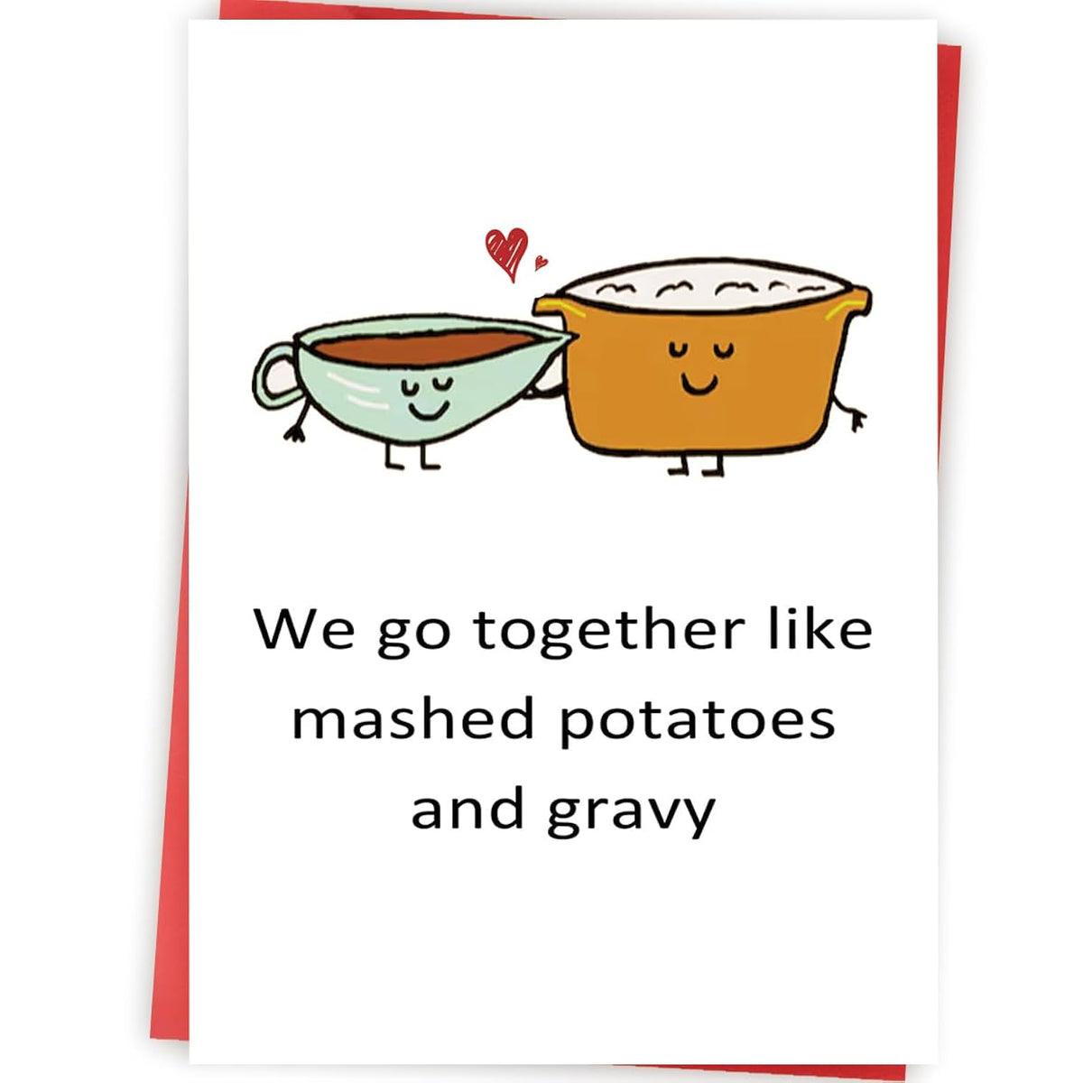 Funny Anniversary Card Gift For Couples, Happy Thanksgiving Love Gifts For Husband Wife, Unique Valentine'S Day Gift Ideas
