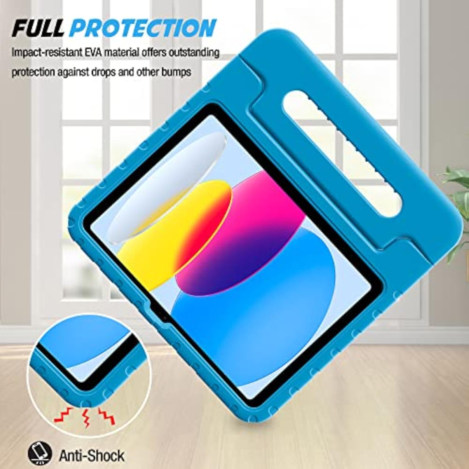 ProCase iPad 10th Generation Case for Kids with Pencil Holder, iPad 10 case 10