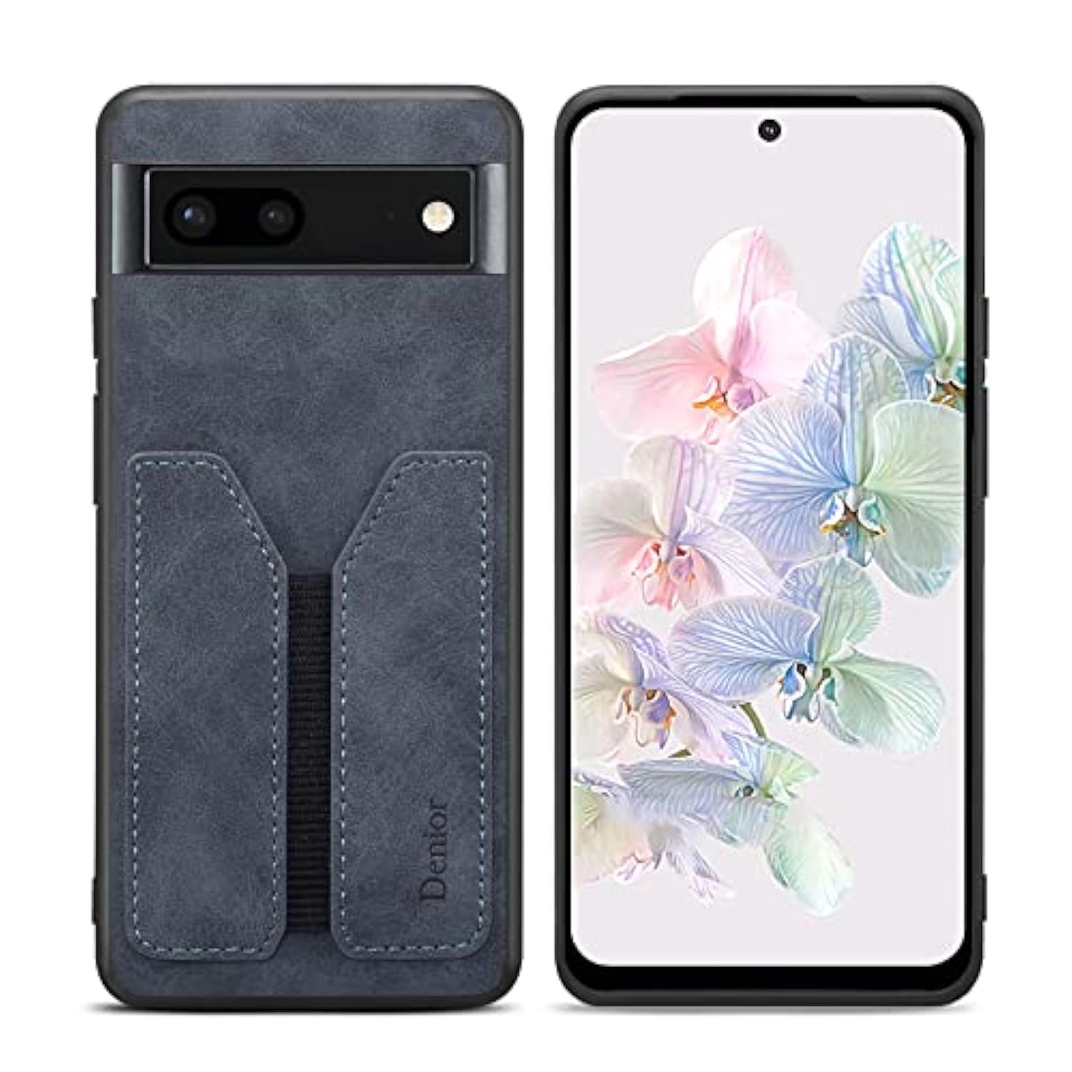 Case For Google Pixel 7,Pu Leather Wallet Case With Credit Card Slot Holder Ultra Slim Protector Case For Google Pixel 7 (Gray)