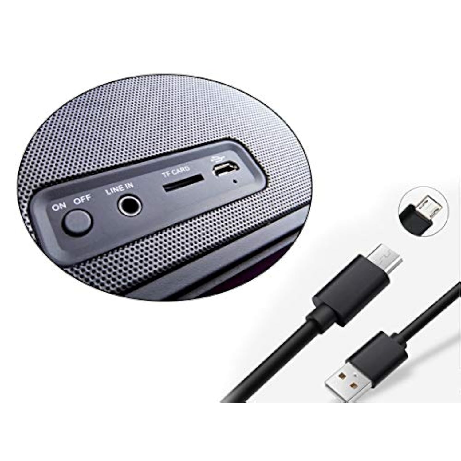 Replacement 5Ft Usb Data Power Charger Charging Cord Cable For Doss Soundbox T