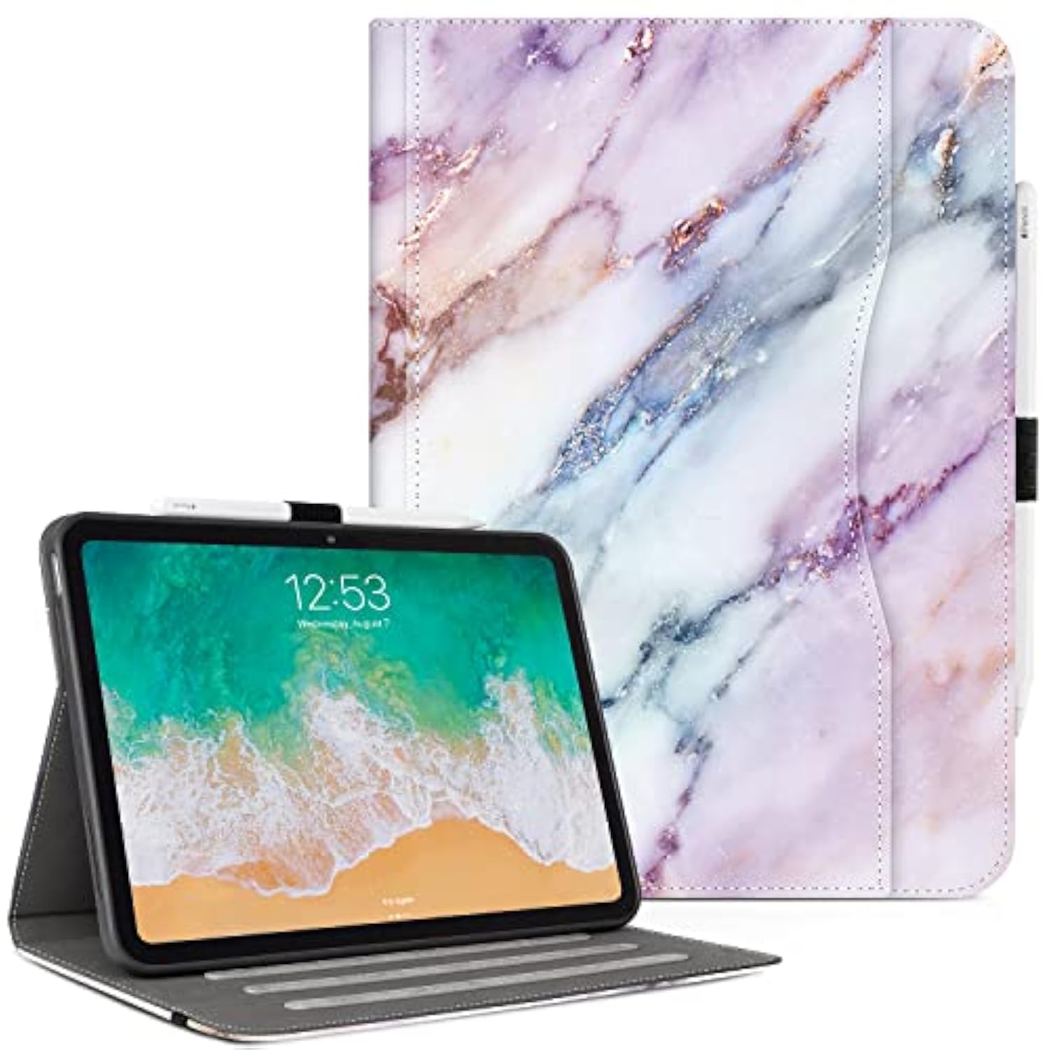 Ipad 10Th Generation Case, Ipad 10.9 Inch Case 2022, Premium Leather Protectiv