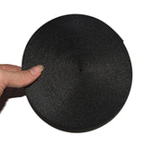 3/8-Inch 10Mm Wide Black Straps Nylon Webbing 25 Yards