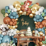 Fall Woodland Baby Shower Balloon Arch Kit: Forest Animal Party Decor