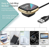 2-Pack 3.3Ft USB Charging Cable Dock for Fitbit Sense Versa 3/4 and Sense 2