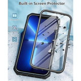 For Iphone 13 Pro-Max Case: Military Grade Shockproof Full Protective Rugged Cell Phone Cover With Kickstand & Belt-Clip Holster, Drop Proof Hard 13 Pro-Max Cases 5G - 6.7 Inch Black