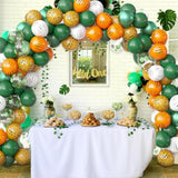 Jungle Party Decorations, Jungle Safari Balloons, 68 Pack Animal Balloon Set For Boys Girls Tropical Safari Baby Shower Decor, Tropical Wild One Birthday Party Supplies, 12 Inch