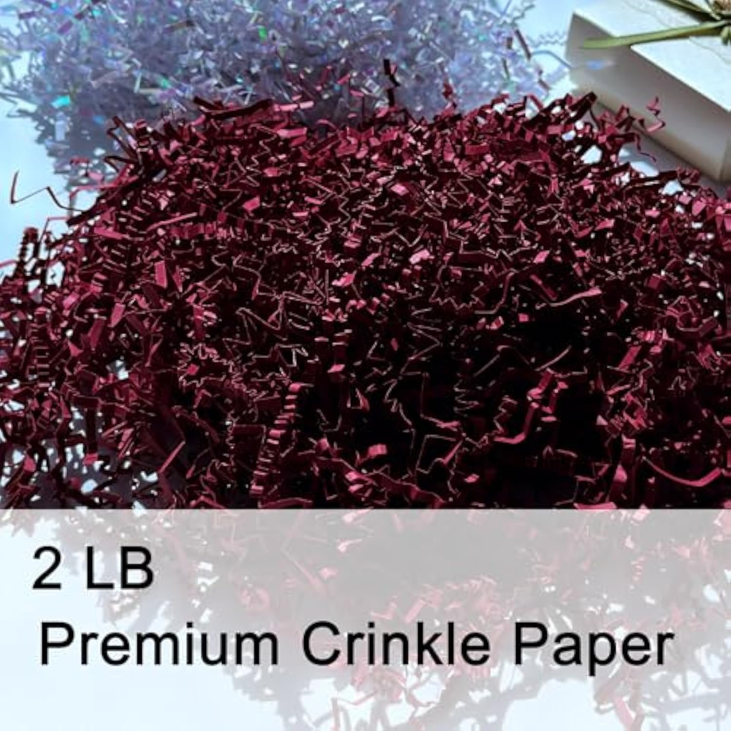 2 Lb Beige Crinkle Paper Filler For Gift Box Diy Packing Paper Easter Basket Grass