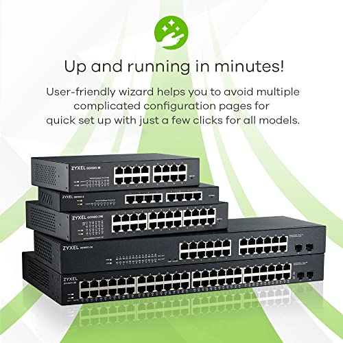 16-Port Gigabit Ethernet Switch | Smart-Managed | Rackmount [Gs1900-16]