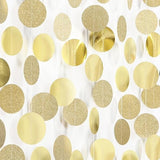 Champagne Gold Engagement Party-Decorations Paper-Garland - 52Ft Glitter Wedding Hanging Streamers Banner,Bachelorette Bridal Shower Birthday Christmas Housewarming Backdrop Decor