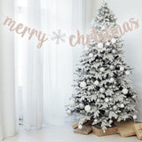 Glitter Merry Christmas Banner, Be Merry Party Decor, Happy New Year, Xmax Merry Christmas Holiday Party Decorations