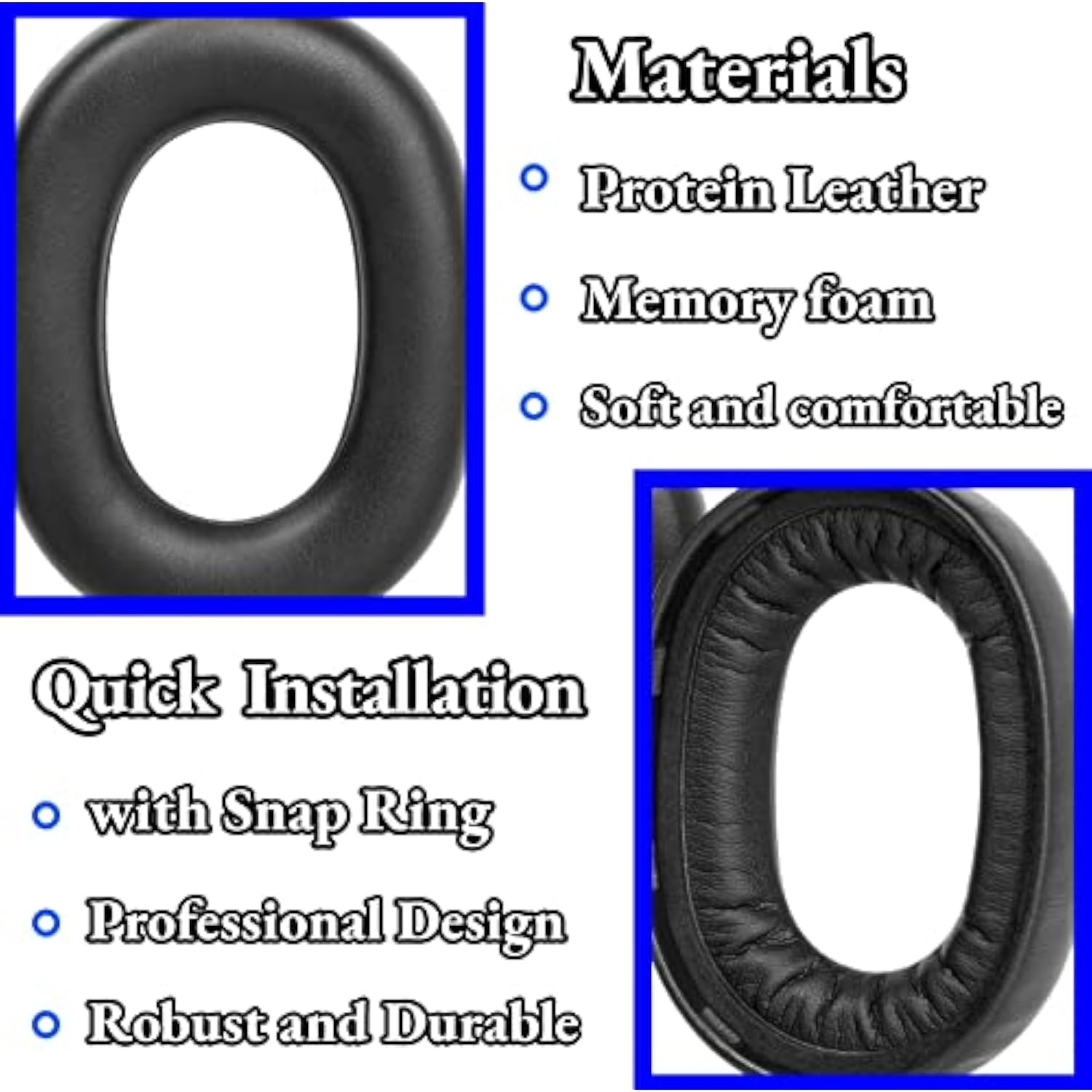 Elite 85H Replacement Earpads Cover Cushions Compatible With Jabra Elite 85H Wireless Headset Replacement Kit Cushions (Not Fit Evolve2 85 Headset)