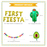 First Fiesta Birthday Decorations First Fiesta Balloons Mexican Party Supplies Decorations Packages 1St Birthday Party Supplies First Fiesta Party Supplies Cactus Balloons Cinco De Mayo