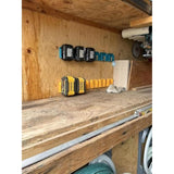 Caddy | Battery Holder for Makita 18v Battery - Perfect for Work Bench, Garage Organizer, Work Van Accessories, Tool Box (2-Pack)