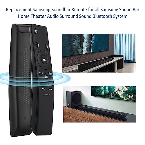 Replacement Samsung Soundbar Remote Control for All Samsung Sound Bar Home Theater Audio Surround Sound System