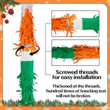 21.6 Inch Christmas Reindeer Piñata with 30 Inch Piñata Stick Blindfold Confetti for Boy Girl Adults Xmas Party Game Decorations